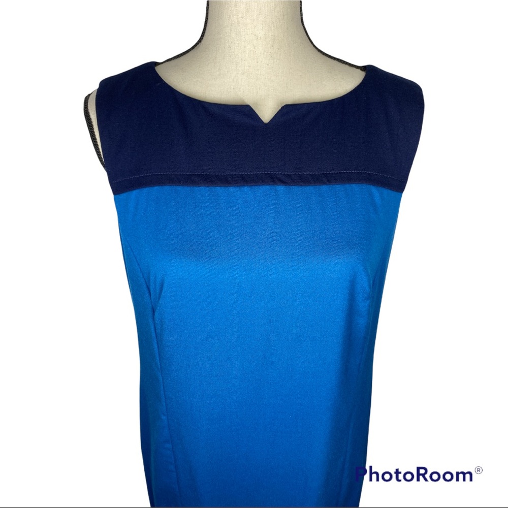 Pendleton Virgin Wool Sleevless Shift Dress - image 1